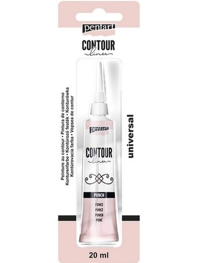 Kontúra PENTART 20 ml - punč