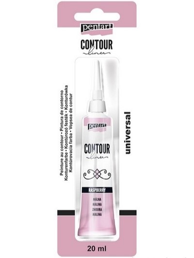 Kontúra PENTART 20 ml - malina